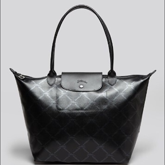 longchamp logo tote